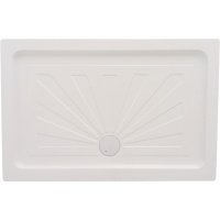 Поддон для душа акриловый QR121 Cerutti SPA прямоугольный (120х80x12),без сифона