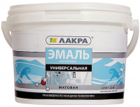 Эмаль акриловая матовая Лакра  0,9кг (6) купить в каталоге интернет магазина СМИТ с доставкой по Улан-Удэ
