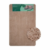 Коврик для ванны SHAGGY ECO, КОФЕ с МОЛОКОМ, 50х 80 см, 10301 САНАКС