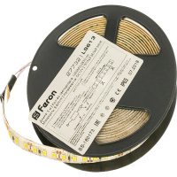 Лента светодиодная 12V 3528 120Led 9,6W IP20 нейтральный белый 4,5К  5 м