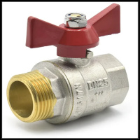 Кран шаровый 1 ВН бабочка LD (LD 47.302.25)