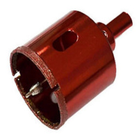 Коронка алмазная по керамограниту и мрамору с цент.сверлом 40мм "Hardcore" 154040