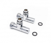 Вентиль запорный угловой 3/4"вн. - 1/2"нар.,г/ш для ПС ZZ4708 (пара)