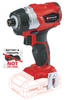 Шуруповерт (Винтоверт) Einhell ударный PXC TP-CI 18В Li BL-Solo 180Нм БЕЗ ЗУ И АКБ (4510030)