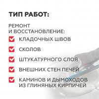 Раствор Плитонит для ремонта СуперКамин ТермоРемонт 4кг купить в каталоге интернет магазина СМИТ с доставкой по Улан-Удэ
