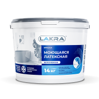Краска в/д Моющаяся Лакра 14кг 