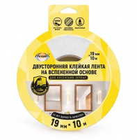 Скотч двусторон для зеркал сверхпроч. 19мм*10м  AVIORA 302-063 бел (48шт/уп)