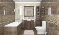 Плитка 20*60 ROYAL коричневая 60046 (0,12 кв.м.) купить в каталоге интернет магазина СМИТ с доставкой по Улан-Удэ