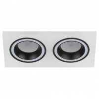 Светильник точечный DK92 WH/BK MR16/GU5.3 белый/черный ЭРА (Б0054363)