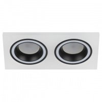 Светильник точечный DK92 WH/BK MR16/GU5.3 белый/черный ЭРА (Б0054363)