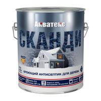 Антисептик кроющий акрил п/мат Акватекс СКАНДИ топленое молоко 2,5л (4) купить в каталоге интернет магазина СМИТ с доставкой по Улан-Удэ