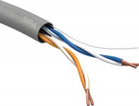 Кабель U/UTP 2x2x24 AWG Cat5e CU PVC 305м МЕДЬ