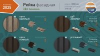 Сайдинг Ю-Пласт Timberblock Рейка фасадная Орех тёмный 3000х275мм 0.825м2 купить в каталоге интернет магазина СМИТ с доставкой по Улан-Удэ