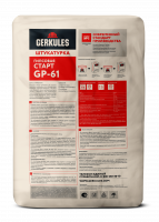 Штукатурка Геркулес GP-61 Старт гипсовая 30кг  (механиз. и ручное нанесение) (49)  купить в каталоге интернет магазина СМИТ с доставкой по Улан-Удэ