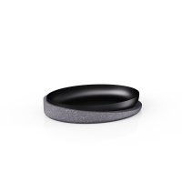 Мыльница настольная GRANIT DARK полирезин FOR-GRD036