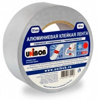 Скотч алюминиевый 50мм*10м UNIBOB (24шт/уп)