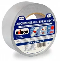 Скотч алюминиевый 50мм*10м UNIBOB (24шт/уп)