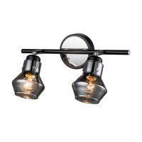 Светильник настенно-потолочный Escada 593/2А Е14*40W Black/Chrome ***