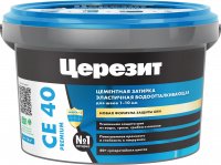 Затирка для швов Церезит CE40 серебристо-серая 2 кг