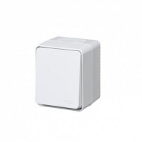 Выключатель 1 кл о/п БЕЛЫЙ AtlasDesign PROFI IP54 10 АХ (12/96) ATN540111