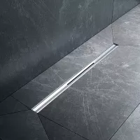Трап линейный AM.PM MasterFlow,универсальный затвор Slim line 60см цвет сталь мат,W01SC-S11-060-05SB