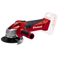 Машина шлифовальная угловая Einhell АККУМ. TC-AG 18/115 Li-Solo, 115 мм БЕЗ ЗУ И АКБ (4431130)
