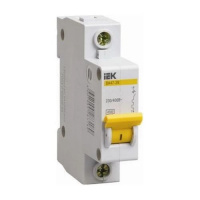 Выключатель-автомат IEK ВА 47-29 1P 16A 4,5кА хар-ка C
