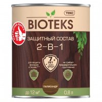 Антисептик лессирующий алкидный BIOTEKS палисандр 0,8л купить в каталоге интернет магазина СМИТ с доставкой по Улан-Удэ