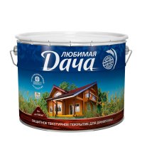 Антисептик лессирующий алкидный п/мат Любимая дача орегон 9л 