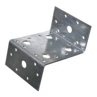 Уголок крепежный оцинк. Z-образный 100*55*90*2мм