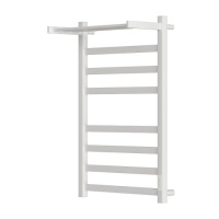 Полотенцесушитель электрич. APEX Терра 800x400, с полкой, белый матовый (TR01184WM)