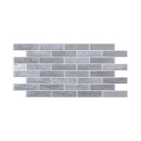 Панель ПВХ 0.96*0.48 Кирпич Графитовый