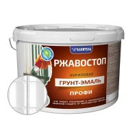 Эмаль Грунт 3 в 1 АКВАСМИТ белая RAL9010, 2,5кг