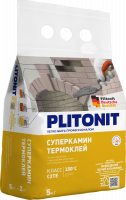 Клей для плитки  Плитонит СуперКамин 5кг термостойкий  С2 ТЕ