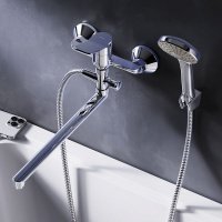 Смеситель для ванны AM.PM X-Joy F85A90100,излив 325 мм, хром