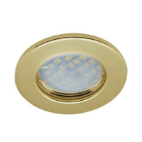 Светильник точечный Ecola MR16 Light DL90 GU5.3 встр.плоский Золото 30*80 FG1611EFY ***