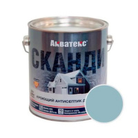 Антисептик кроющий акрил п/мат Акватекс СКАНДИ северное море 2,5л (4)