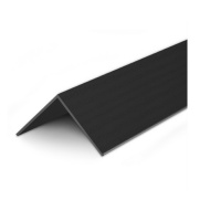 Уголок отделочный ПВХ IDEAL Черный 20*20*2700