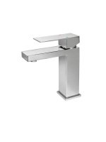 Смеситель для раковины TURDUS STEEL 23R PC,хром,б/п