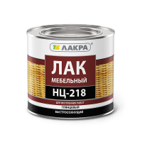 Лак НЦ-218 мебельный 1,7кг Лакра (6)