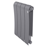 Радиатор биметал. Royal Thermo Infinity 500 4 секций Silver Satin 500/90 (688 Вт)