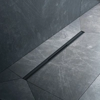 Трап линейный AM.PM MasterFlow,универсальный затвор Slim line 60см цвет черн мат,W01SC-S11-060-05BM