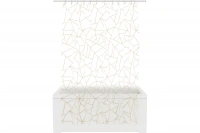 Занавеска д/в PEVA GOLD GLASS 200*180 FORA