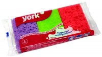 Губка YORK 3 шт. КОЛОР ЛЮКС