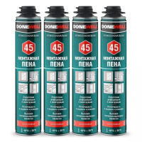 Пена пистолетная  DONEWELL 45 всесезонная, 1000мл (12)
