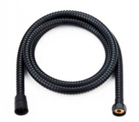 Шланг для душа VODA металлический Black, 1,2 м, арт. VDSR120Black