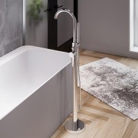 Смеситель для ванны отдельностоящий Damixa 365000000 Scandinavian Pure,хром