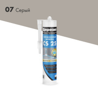 Затирка-герметик для швов Церезит CS25 серая 280мл (12)