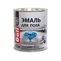 Эмаль для бетонных полов DALI красно-коричневая RAL3009, 0,8л (6)