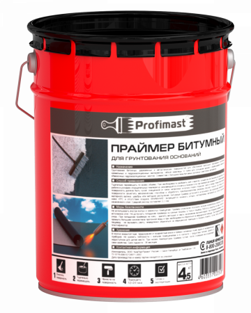 Праймер битумный BITUMAST  5л / 4,2кг купить в каталоге интернет магазина СМИТ с доставкой по Улан-Удэ